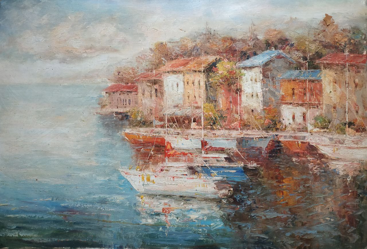 Картина маслом Адриатика 60х90